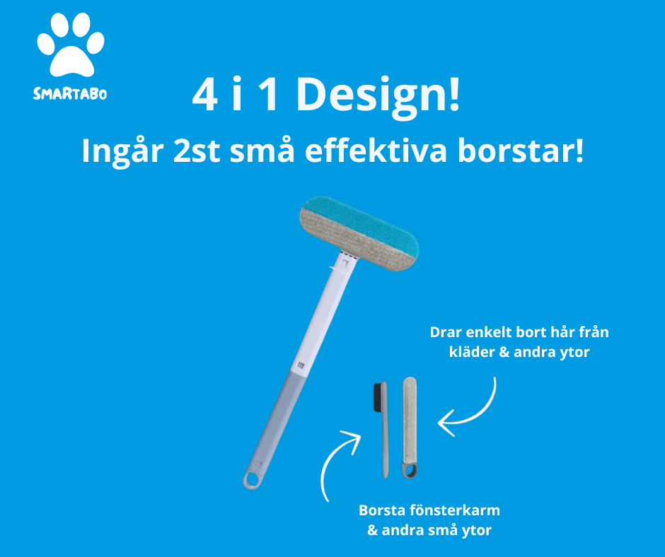 Smartabo™ - Den multifunktionella pälsborttagaren