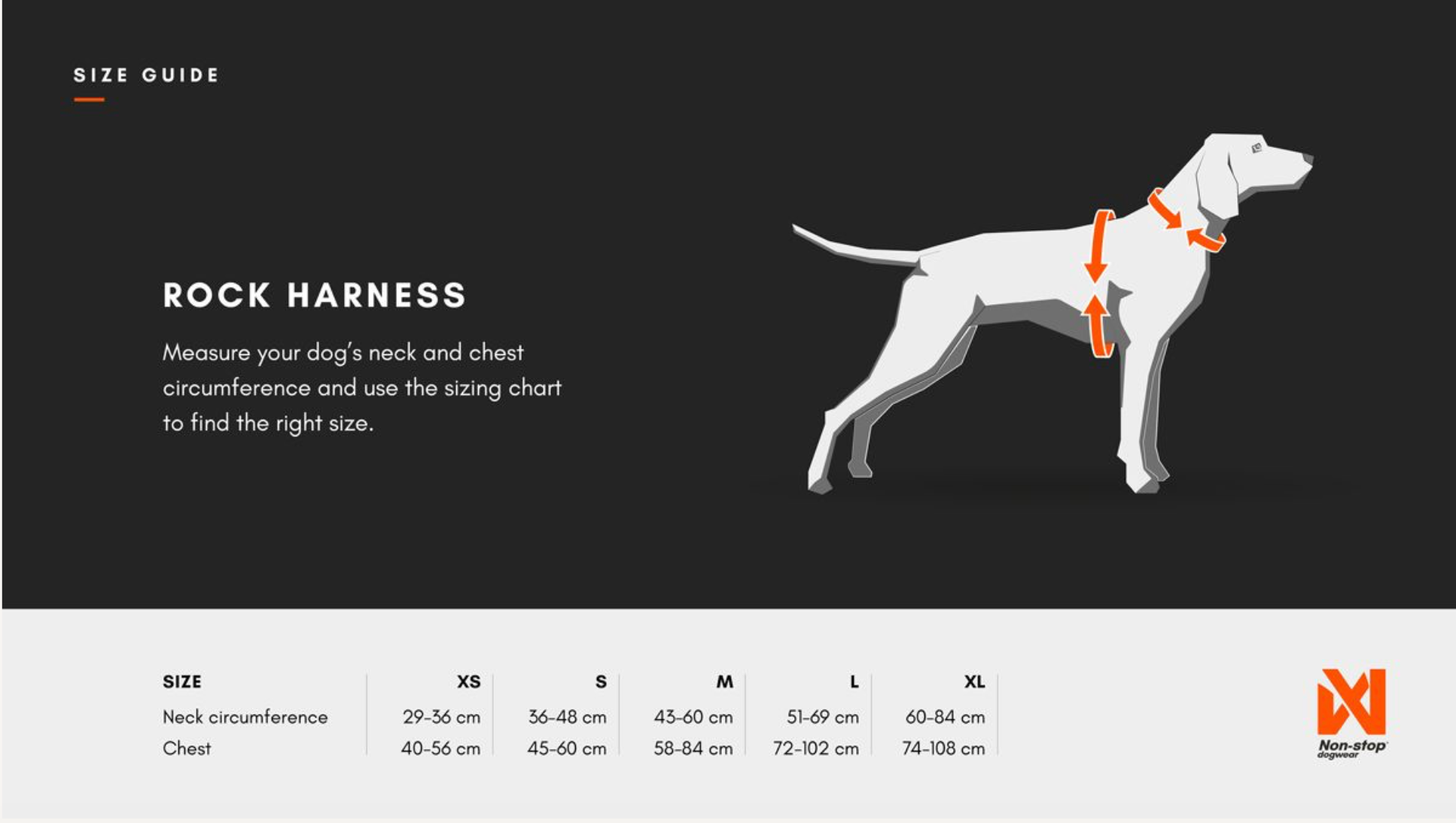 Non-Stop Dogwear Rock harness long