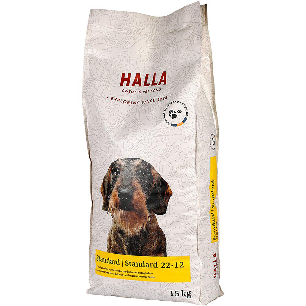Halla Hundfoder Standard 22-12 15kg