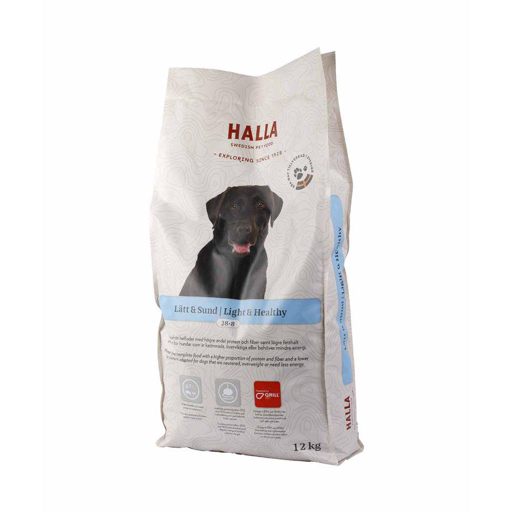 Hundfoder Halla Lätt & Sund 28-8 12kg